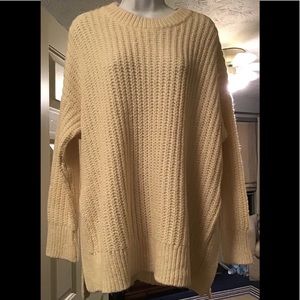 Oversized Cream Sweater